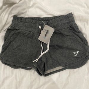 Gymshark gray charcoal marl small shorts